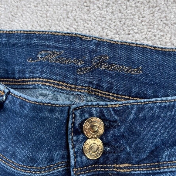 Mavi Jeans‎ Womens 29 Blue Malin Bootcut Low Rise Stretch Denim Flap Pockets - Picture 3 of 15
